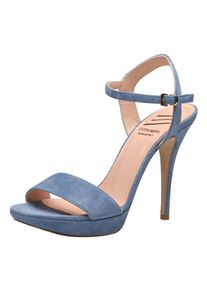 Evita, Damen Sandalette, Blau