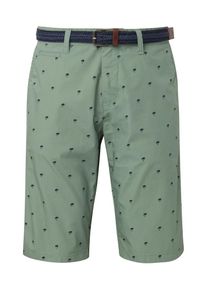 Tom Tailor, Herren Bermuda, Kobaltblau / Mint