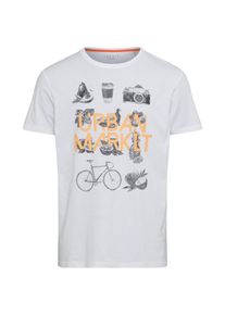 Esprit, Herren T Shirt, Mischfarben / Weiß