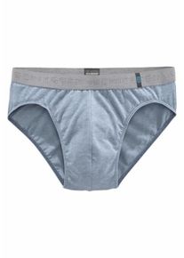Schiesser, Herren Rio Slip, Taubenblau / Grau
