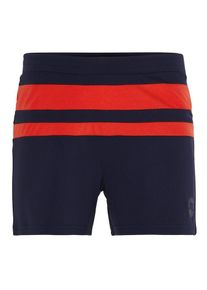 J. Lindeberg J.Lindeberg, Damen Shorts 'W Ulla Tx', Navy / Orangerot