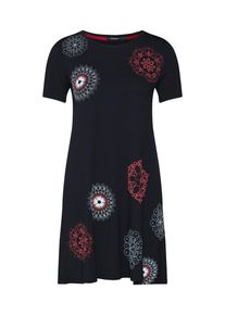 Desigual, Damen Kleid 'VEST_LIRICAA', Mischfarben / Schwarz