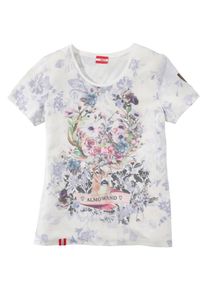 Almgwand, Damen Trachtenshirt, Creme / Mischfarben