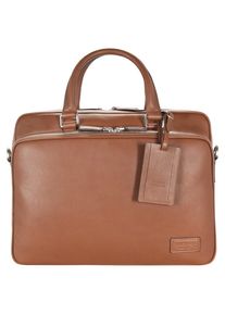 Picard, Herren Authentic Aktentasche Leder 38 cm, Cognac