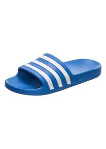 adidas originals, Damen Slipper 'Adilette Aqua', Blau / Weiß