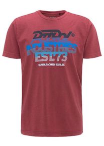 PETROL INDUSTRIES, Herren T-Shirt, Blau / Rot / Schwarz