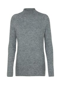 Only, Damen High Neck Pullover 'ORLEANS L/S ST', Grau