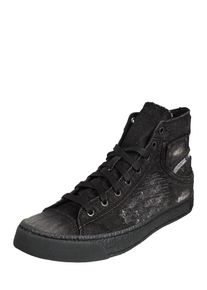 Diesel, Herren Knöchelhohe Denim-Sneaker 'Magnete', Black Denim