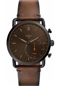 Fossil Q, Herren Smartwatch, Braun / Anthrazit