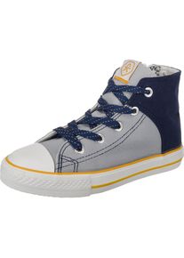 Color Kids, Sneakers High 'Vaage', Nachtblau / Grau / Orange / Wei&szlig;