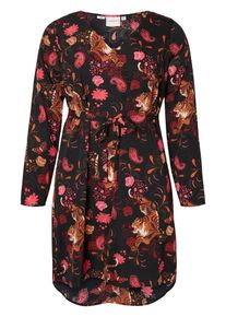 JUNAROSE, Damen Kleid, Beige / Khaki / Dunkelorange / Pink / Blutrot / Schwarz