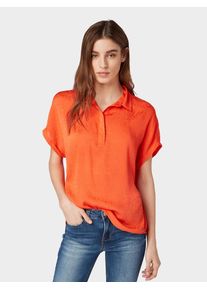 Tom Tailor Denim, Damen Shirt, Orange