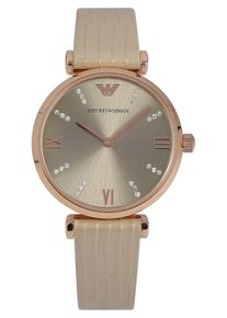 Emporio Armani, Damen uhr, Rosegold / Grau