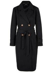 s.Oliver BLACK LABEL, Damen Trenchcoat, Schwarz