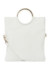 Hallhuber, Damen Tasche, Naturweiß