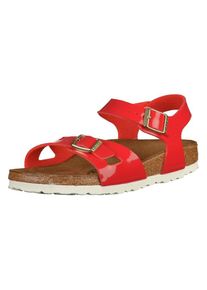 Birkenstock, M&auml;dchen Sandalen Rio Kids, Rot