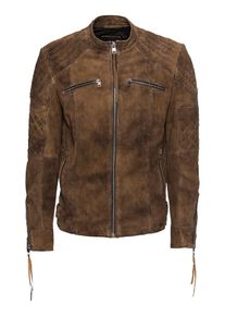 tigha, Herren Lederjacke 'Alonso', Hellbraun