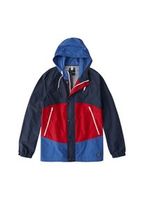 Abercrombie & Fitch Abercrombie & Fitch, Herren Jacke 'DTC WINDBREAKER', Blau / Rot