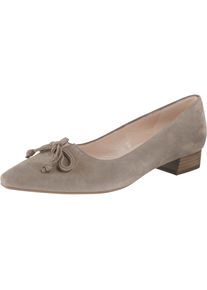 Peter Kaiser, Damen Pumps 'LIZZY', Dunkelbeige / Naturwei&szlig;