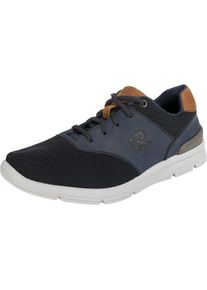 Rieker, Herren Sneakers, Dunkelblau / Braun / Schwarz