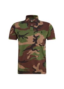 Polo Ralph Lauren, Herren - Shirts & Polos 'SSKCCMSL M1-SHORT SLEEVE-KNIT', Dunkelgr&uuml;n