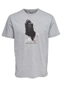 Only & Sons Only & Sons, Herren Shirt, Hellgrau