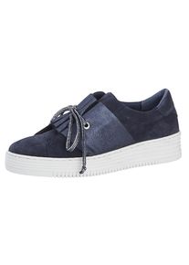 Heine, Damen Schn&uuml;rer, Violettblau / Wei&szlig;