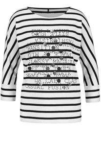 Gerry Weber, Damen Shirt, Schwarz / Wei&szlig;