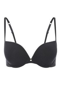 Esprit, Damen Klassischer Push-Up-BH, Schwarz