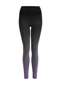 Marika, Damen Sporthose, Dunkelgrau / Lila / Schwarz