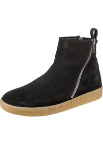 Woden, Damen Sneakers 'Frida Suede', Schwarz