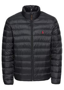 Polo Ralph Lauren, Herren Steppjacke 'LT WT CIRE NYLON-BLEEKER LW DOWN JKT', Schwarz