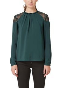 Q/S Designed By, Damen Bluse, Smaragd
