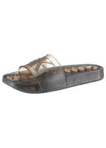 Calvin Klein, Damen Pantolette 'Elva', Dunkelgrau