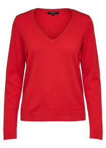Selected Femme, Damen Strickpullover, Rot