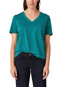 TRIANGLE, Damen Basic-Shirt, Petrol