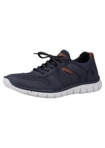 Rieker, Herren Sneaker, Nachtblau / Braun