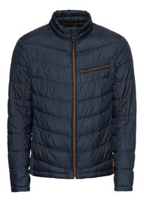 Tom Tailor, Herren Steppjacke 'lightweight jacket', Navy / Grau