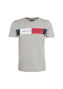 Tommy Hilfiger, Herren Shirt 'STRIPE', Grau