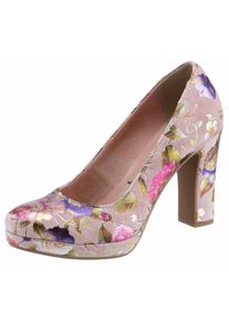 Tamaris, Damen Pumps, Mischfarben / Puder