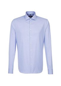 Seidensticker, Herren Business Hemd, Rauchblau / Dunkelblau