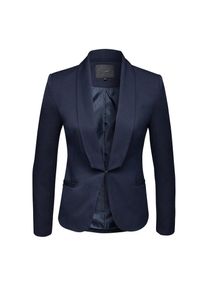 minimum, Damen Blazer mit Schalkragen 'Donatella', Navy