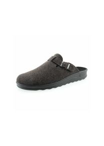 Romika, Herren Hausschuhe, Taupe / Dunkelgrau