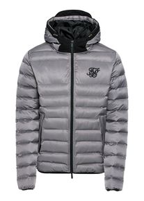 SikSilk, Herren Steppjacke 'SikSilk target jacket', Grau