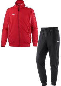 Jako, Herren Trainingsanzug, Rot / Schwarz