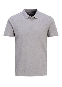 Jack & Jones JACK & JONES, Herren Poloshirt, Grau