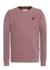 Naketano, Herren Sweatshirt 'Cevapcici G&uuml;nther', Bordeaux
