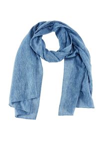s.Oliver RED LABEL, Damen Langer Schal aus Slub Yarn, Blau