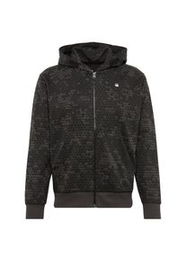 G-Star Raw, Herren Sweatjacke 'Core hoc hooded zip sw l/s', Oliv / Schwarz