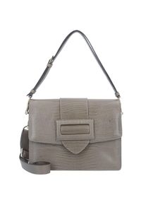 Abro, Damen Schultertasche 'Laos', Taupe